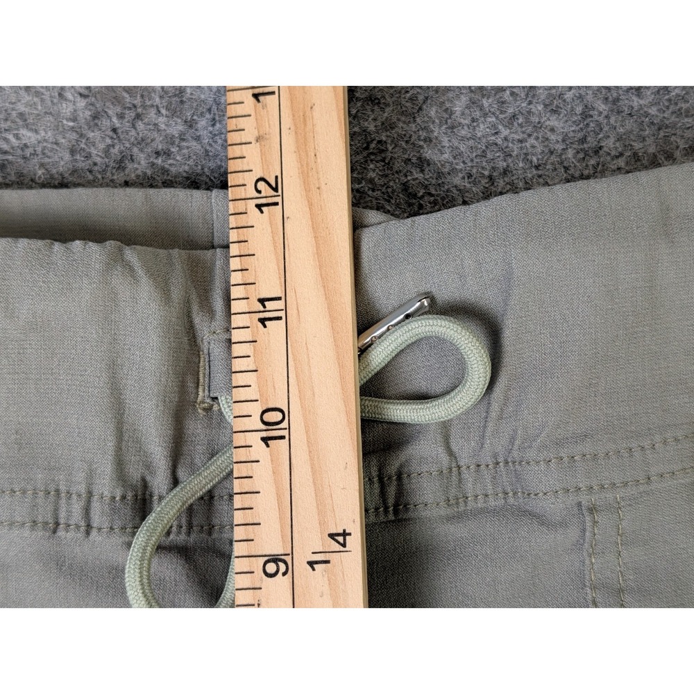 Bevy Flog Jogger Pants Elastic Waist Pockets Ankle Womens Sz30 Greenish Gray EUC - Picture 14 of 14